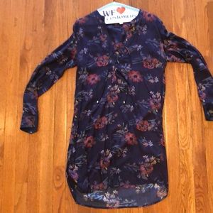 Small Splendid dress. Navy with flower print